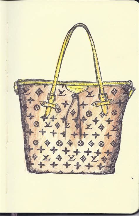 Louis Vuitton sketches